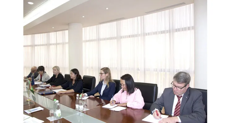 «Türkmenistan – Ýewropa Bileleşigi» Bilelikdäki komitetiniň nobatdaky mejlisini geçirmek meseleleri maslahatlaşyldy