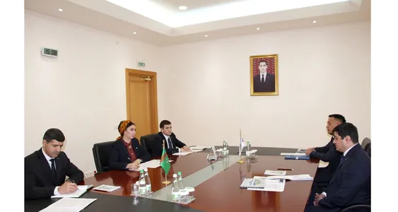 Türkmenistanyň DIM-nde CARIСC bilen hyzmatdaşlyk maslahatlaşyldy