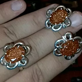 серебро комплект