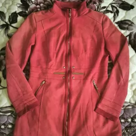 Замшевый костюм.