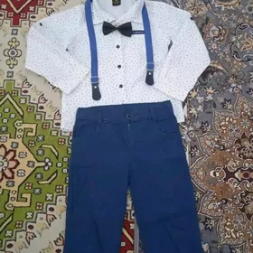 caga koynek we jinsi komplekt