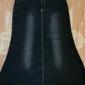 Юбка джинсовая