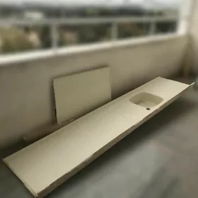 Столешница заливного мрамора/ guýma mramor Турция