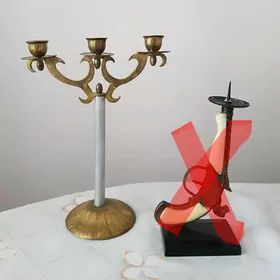 старинный подсвечник