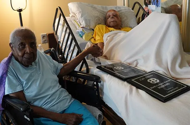 Супруги из Майами попали в Книгу рекордов Гиннесса как самая старейшая пара 