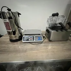 весы , куб, фритюрница