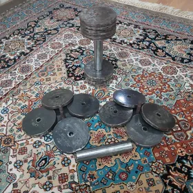 Гантел 11кг  GANTEL