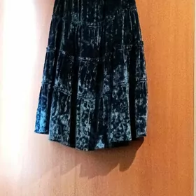 юбка бархат