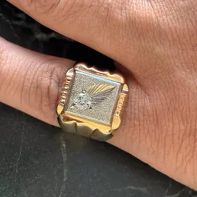 gyzyl yuzuk. золотая печатка