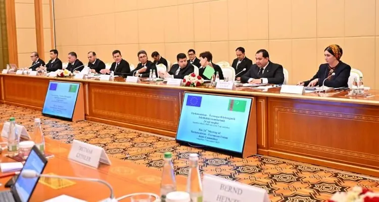 В Ашхабаде прошло 24-е заседание Совместного комитета Туркменистан – ЕС