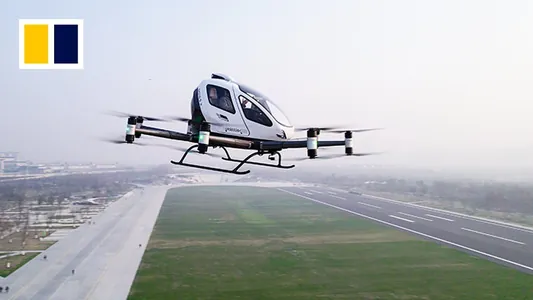 Hytaý şäherlerinde geljek üç ýylda “uçýan awtomobiller” peýda bolar