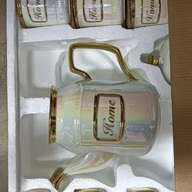 Чайный сервиз, стаканы