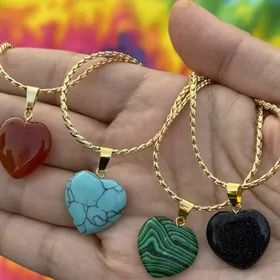 naturalnyy daş kulon кулон