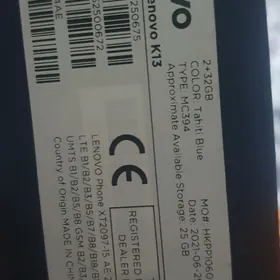 LENOVO K 13