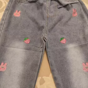 джинсы на девочку