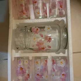 Новый набор графин и стаканы