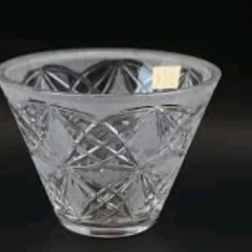 Хрустальный фруктовница