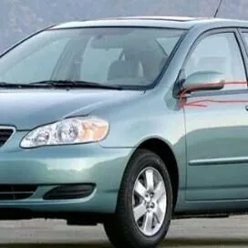 Corolla ayna molding