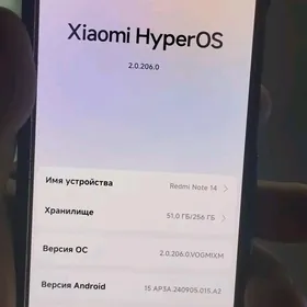 redmi not 14 8+8/256