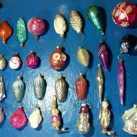 Игрушки Новогодние.Елка. СССР.