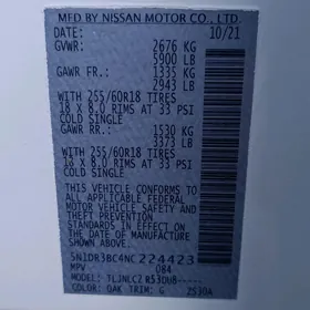 Nissan Pathfinder 2021