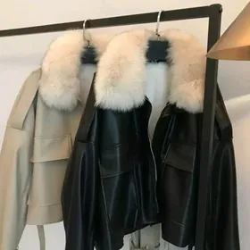 кожанка с мехом внутри