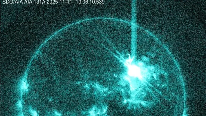 Günde 2025-nji ýylda iň güýçli alawlama hasaba alyndy