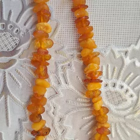 Бусы янтарные.бусы и браслет.