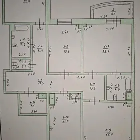 Подвойская Элитка 4 ком 200м²