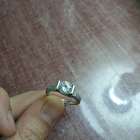 kumuş ýuzuk tekgaş 925