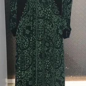 ÿaṣyl şifon köynek