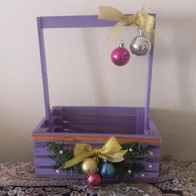 Корзина новогодняя