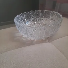 хрустальная фруктовница