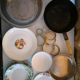 Посуда разная