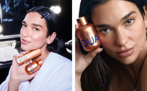 Aýdymçy Dua Lipa deriniň idegi üçin kosmetika toplumyny çykardy