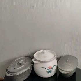 утятница(СССР), керам. казан