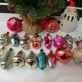 Ёлочные игрушки СССР