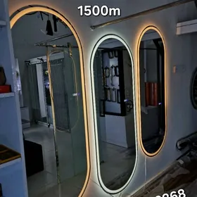 Sensorli dekor ledli ayna