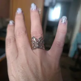 Кольцо-бабочка