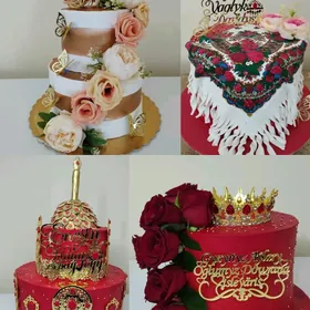 "Kümüş Aý" tort/торты