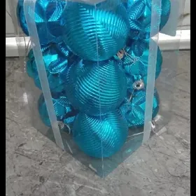 новогодние игрушки 12 шт 65 м