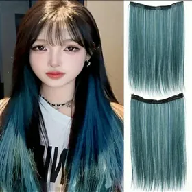 Синие волосы