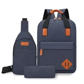 SUMKA СУМКА КОМПЛЕКТ 611 СИНИЙ Рюкзак