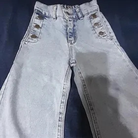 джинсы на девочку