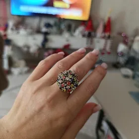 серебро кольцо