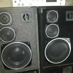 КОЛОНКИ S 90 И УСЕЛИТЕЛЬ