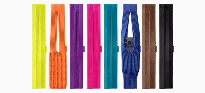 Apple и дизайнер Иссэй Миякэ создали необычный чехол-сумку для айфонов