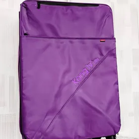 ЧЕМОДАН НА КОЛЁСАХ ТКАНЕВЫЙ