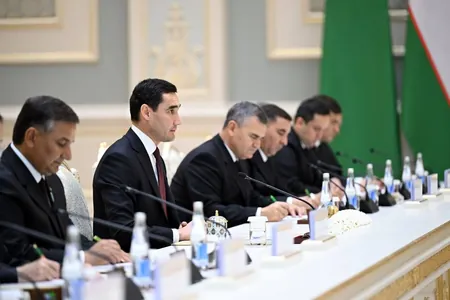 Daşkentde Prezidentler Serdar Berdimuhamedowyň we Şawkat Mirziýoýewiň duşuşygy geçirildi