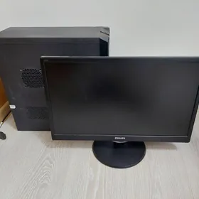 Компьютер и монитор